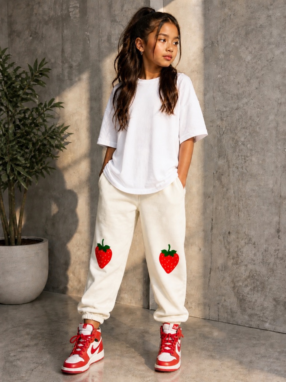 Kate Spade New York x Target Adaptive Strawberry Jogger Sweatpants Size S NWT